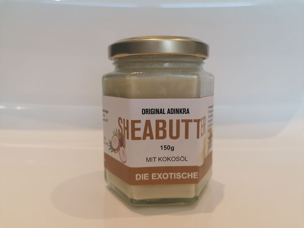 Sheabutter mit Kokosöl 150g