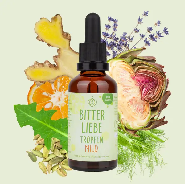 BitterLiebe Tropfen mild - ohne Alkohol