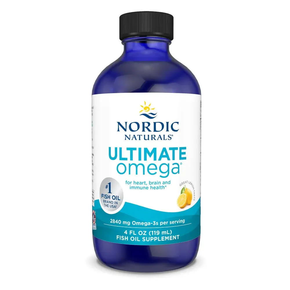 Ultimate Omega 3 Nordic Naturals 2840 mg Sabor Limon 119 ml