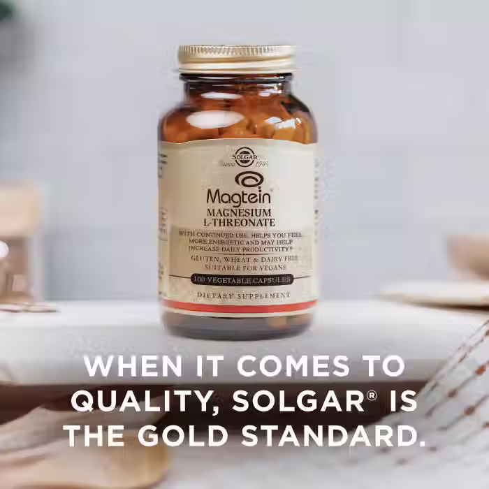 Miniatura: Treonato de Magnesio Solgar Magtein 100 Capsulas