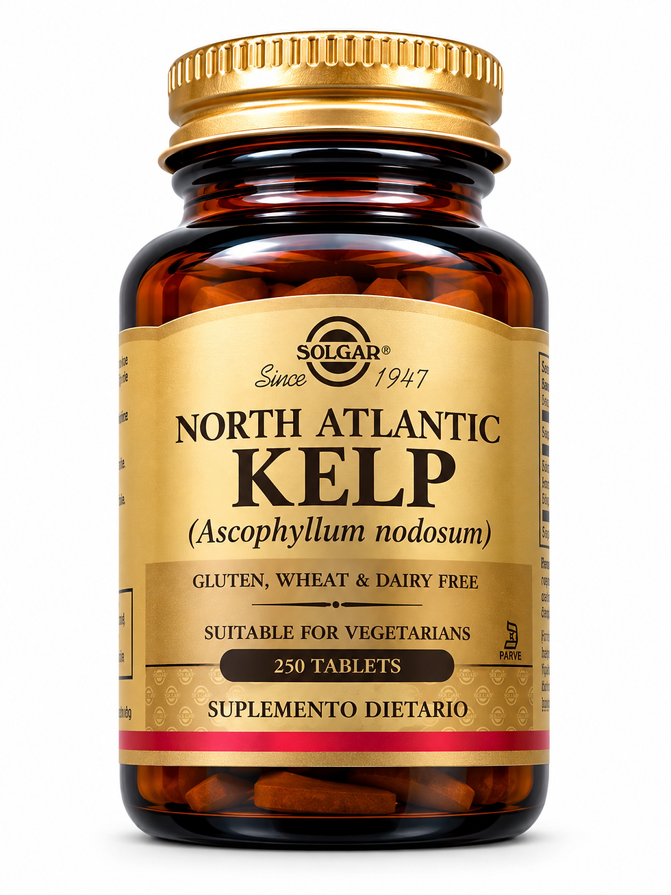 Kelp Solgar Yodo de Algas 250 Tabletas