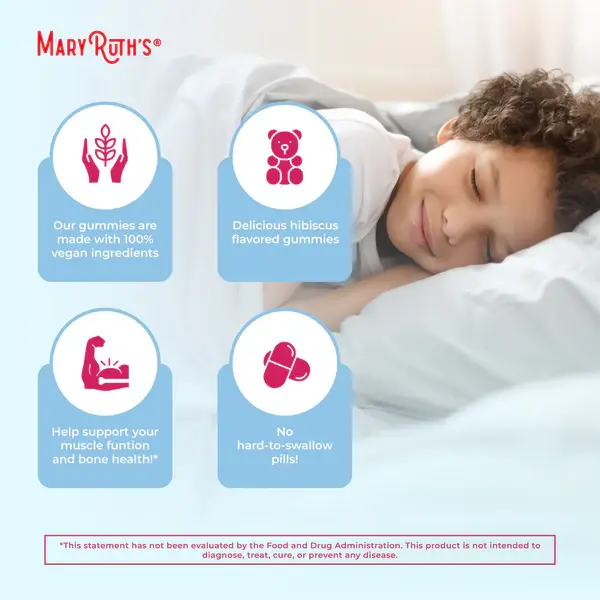 Miniatura: Citrato de Magnesio para Niños MaryRuth's 60 Gomitas Sin Azucar