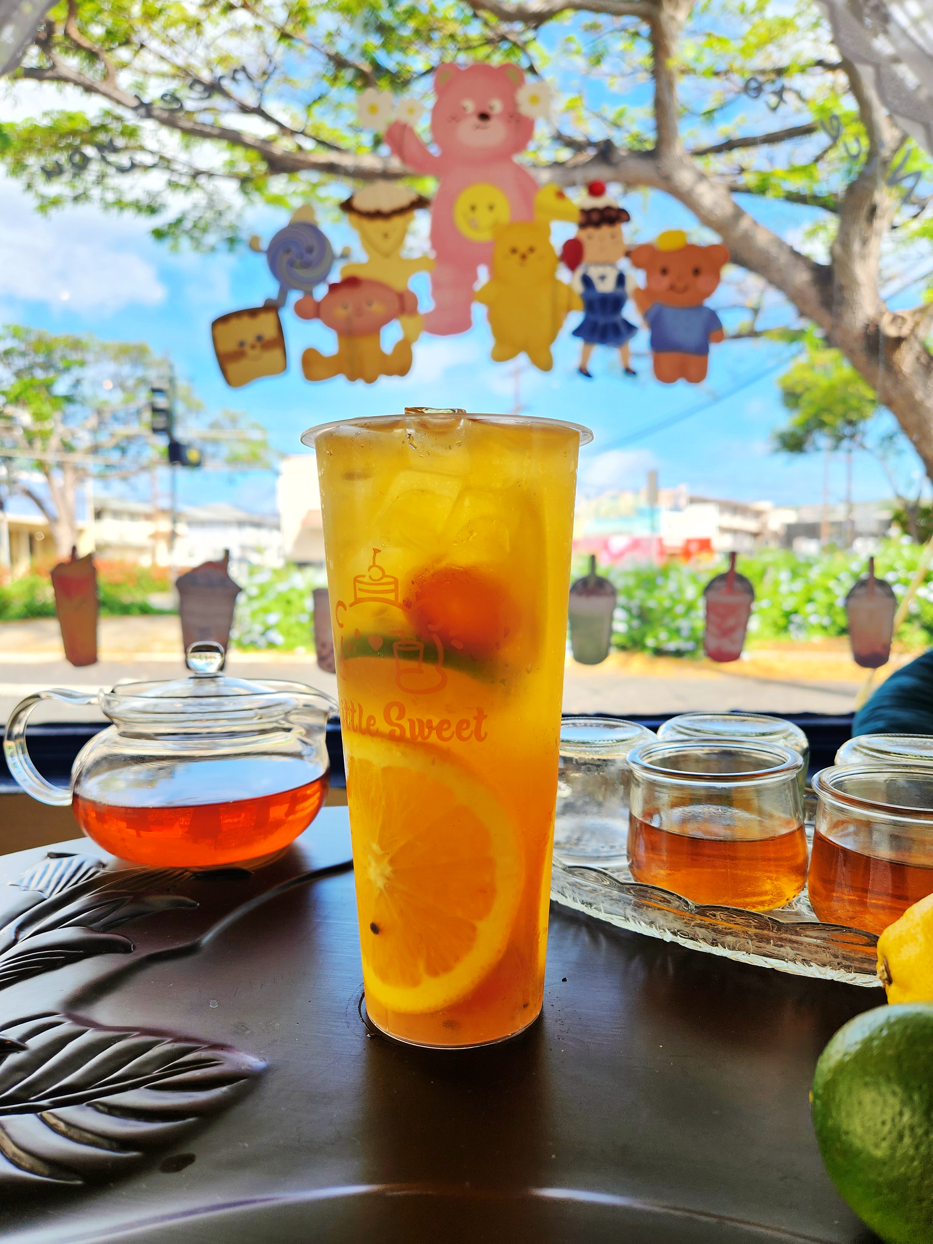 Arranged Food and Objects