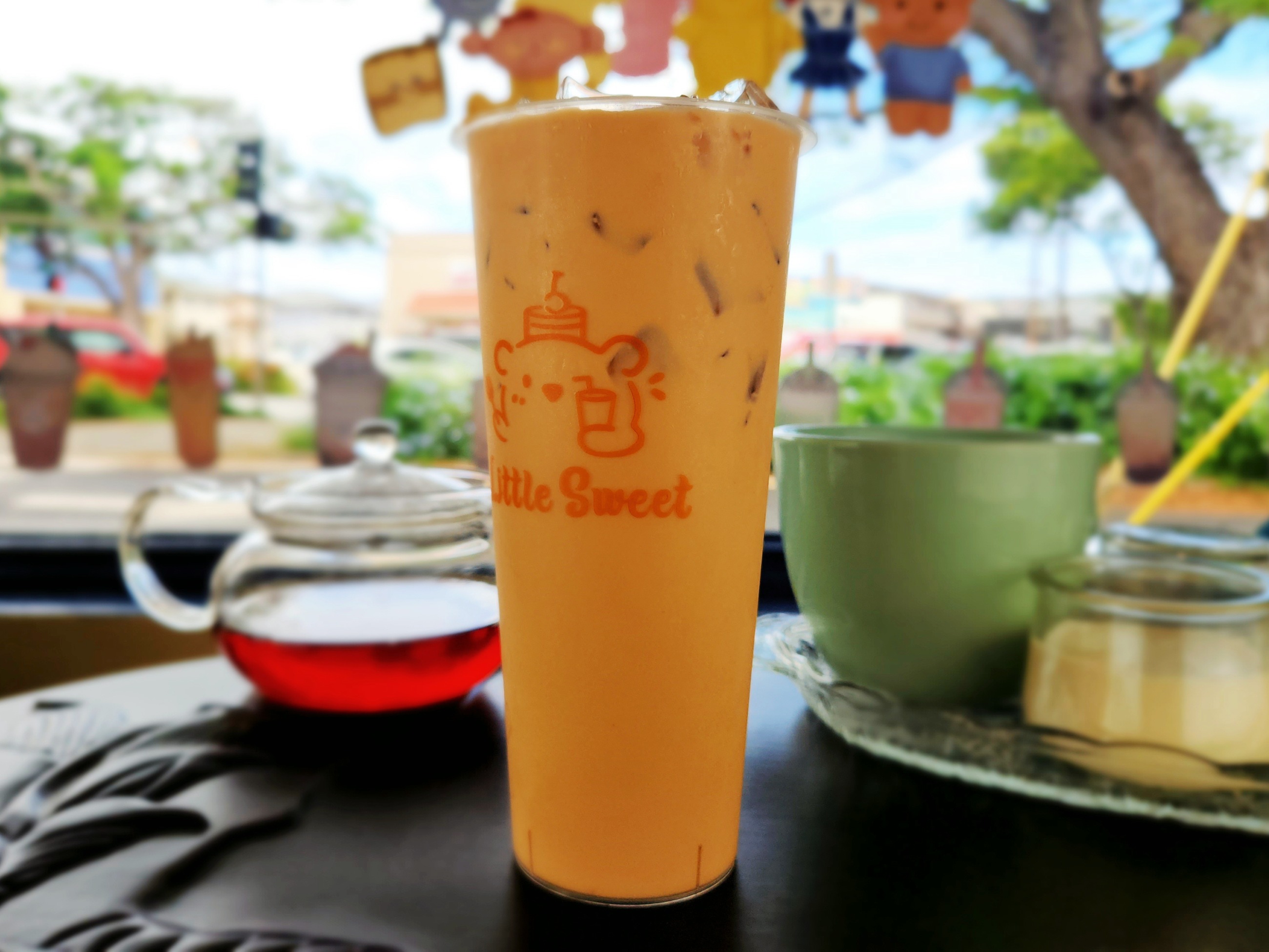 Arranged Food and Objects