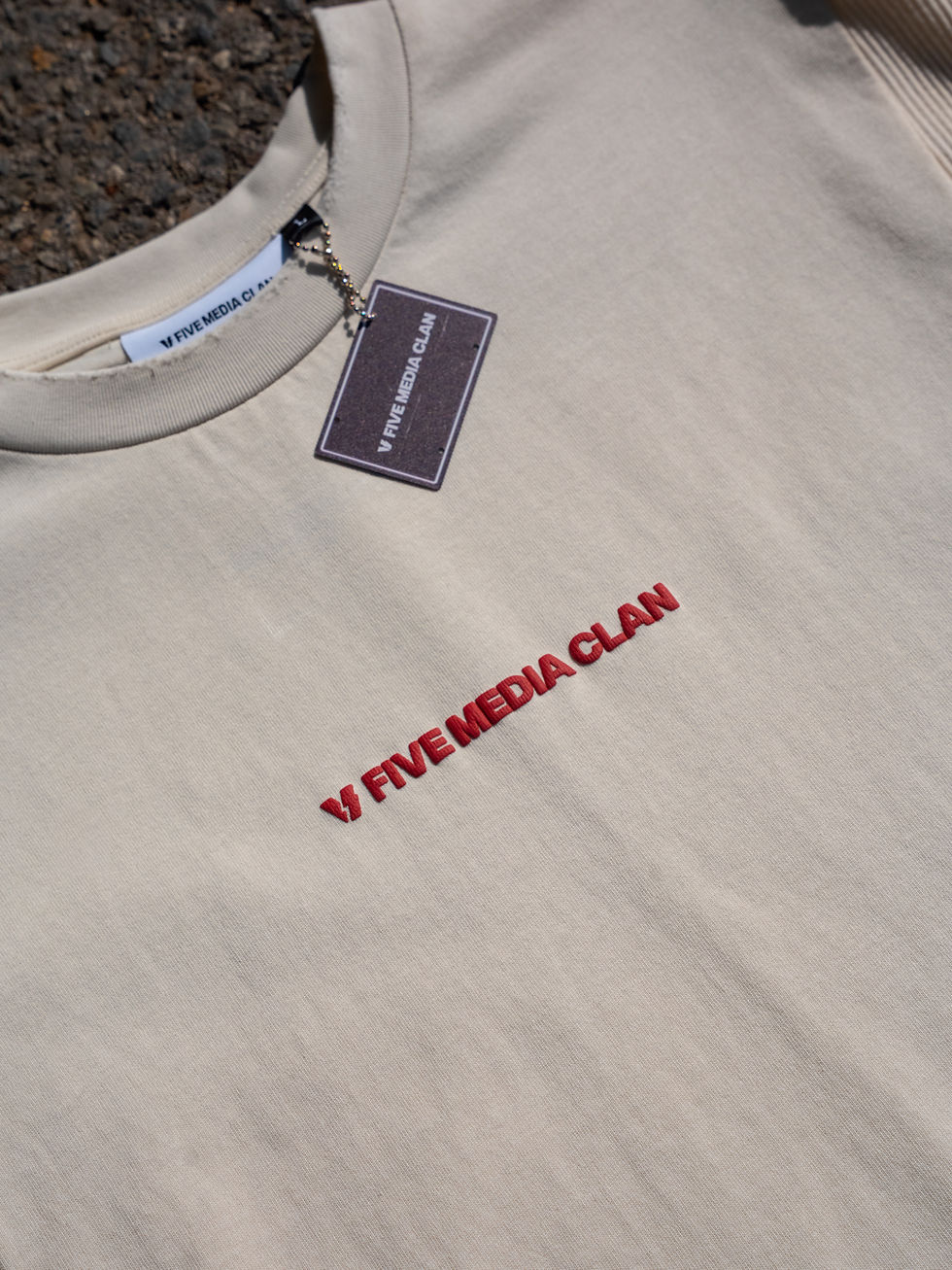 Thumbnail: Striped Off-White Tee