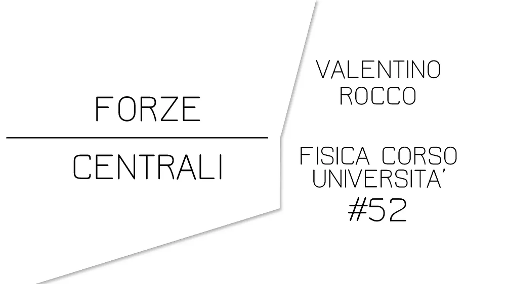 FORZE CENTRALI Valentino Rocco
