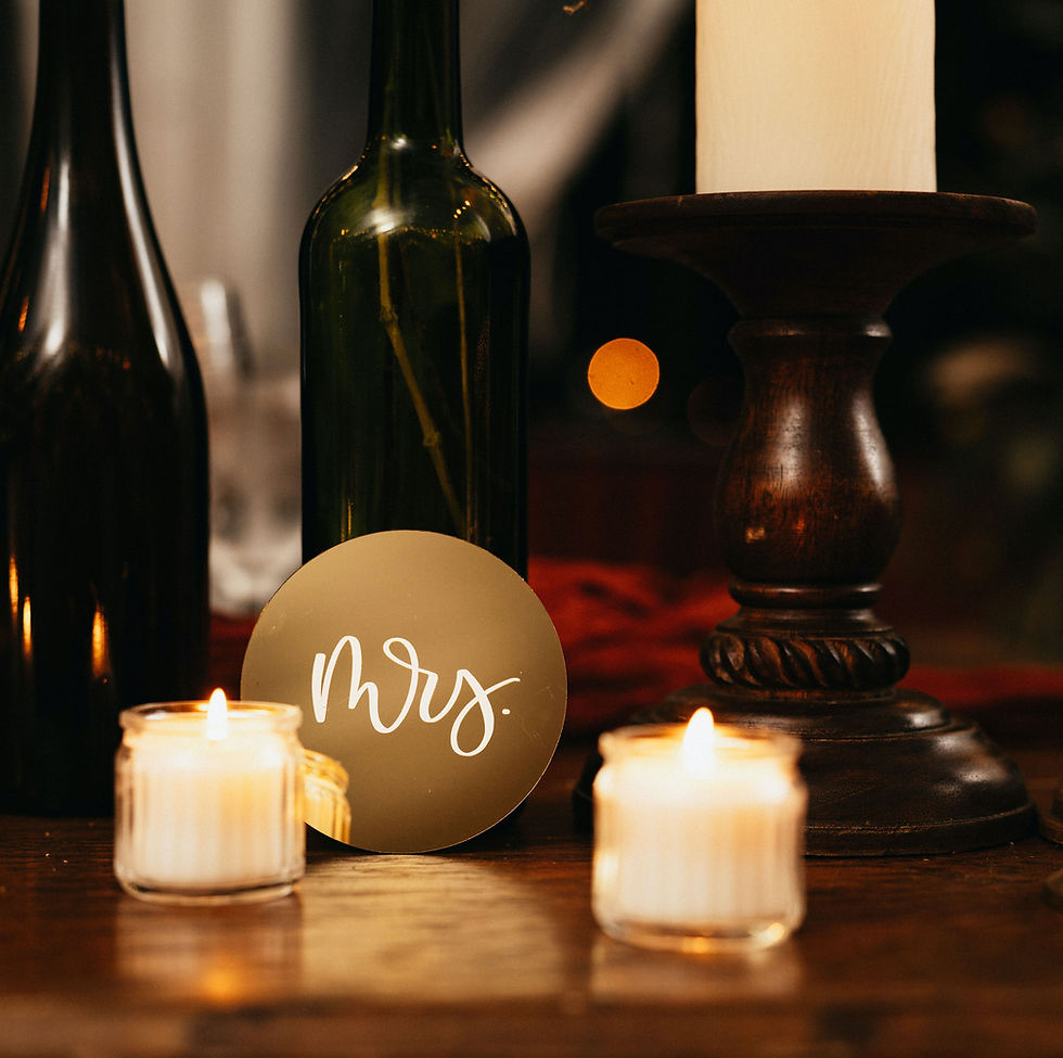 Sweetheart Table Number
