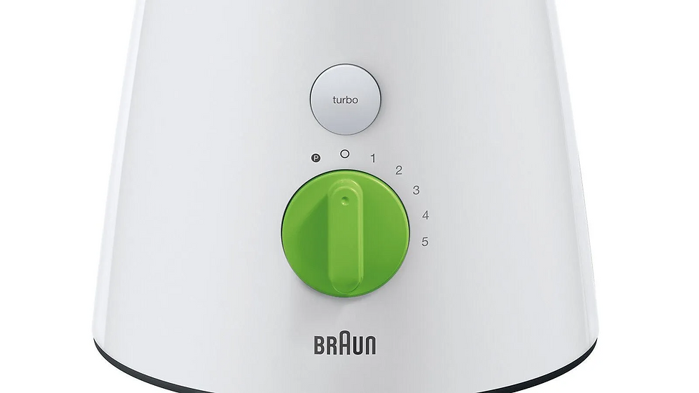 Thumbnail: Braun Tribute Collection Countertop Blender, 2 Liter, 800 Watt, White - JB3010WH
