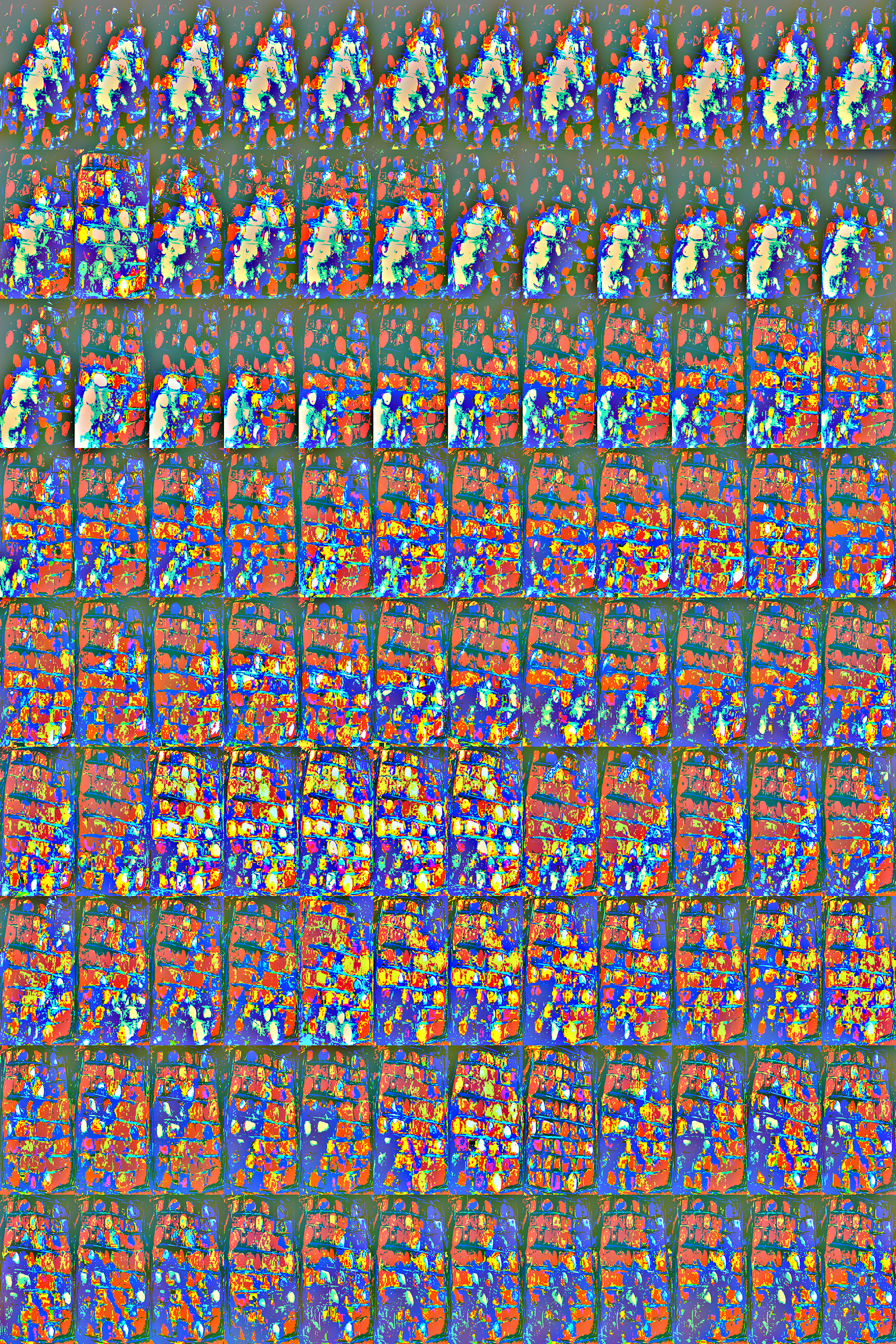 Crowds Moving In Patterns