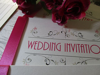 Cheque Book Invitation