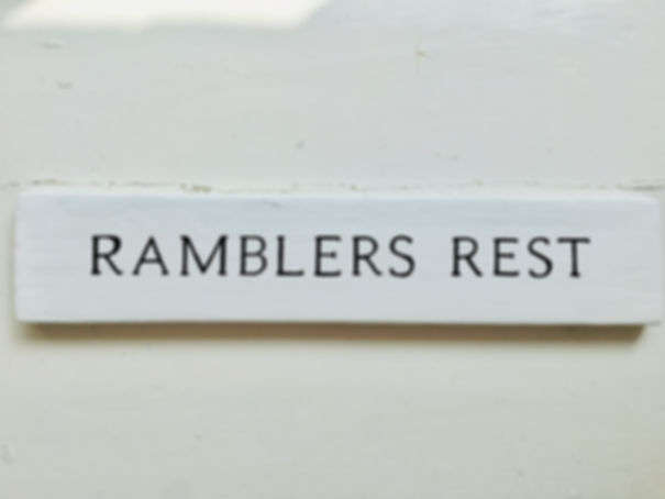 Wooden House Sign 30cms X 6cms