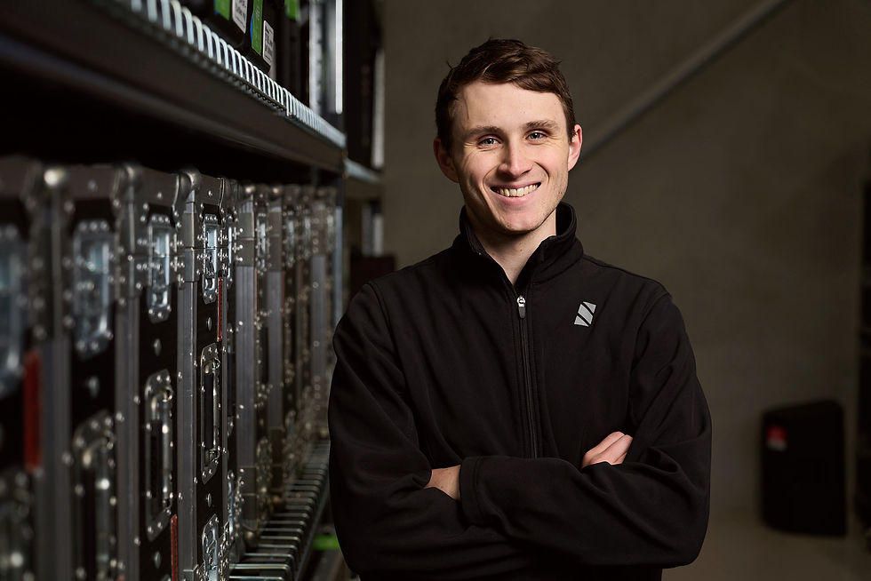 Liam, Warehouse Manager (Image taken by Sidestage)