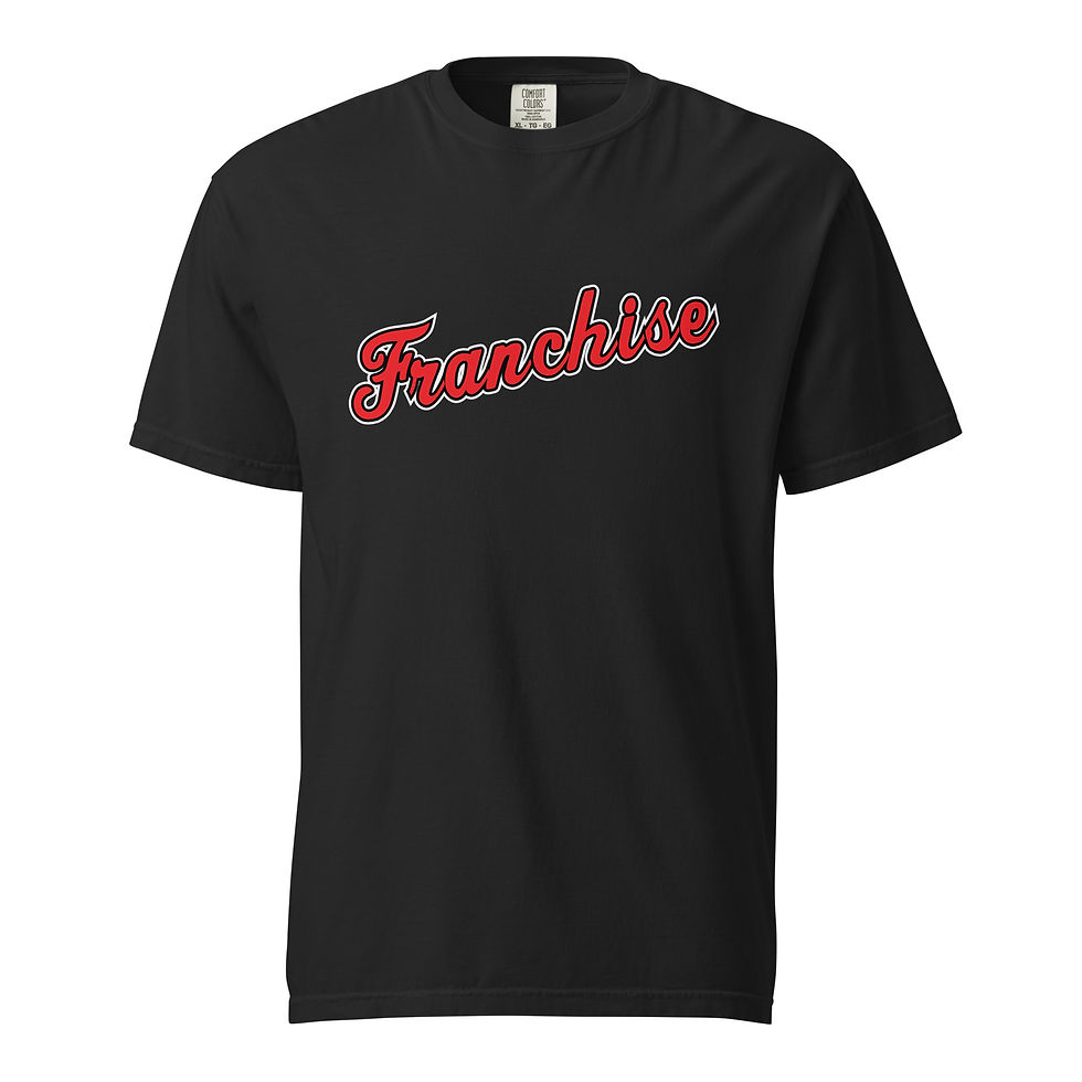 Thumbnail: Unisex garment-dyed heavyweight t-shirt