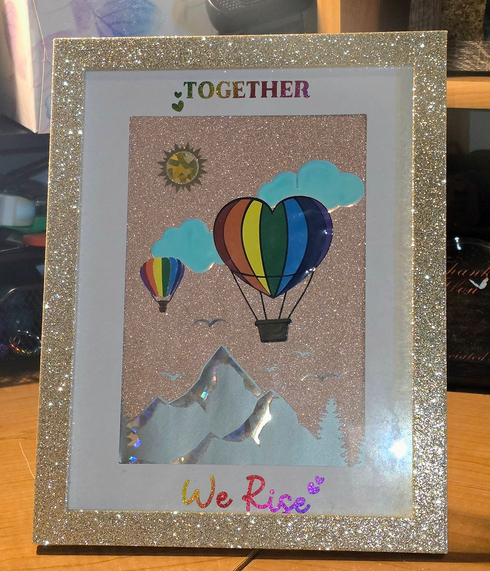 Thumbnail: Together We Rise | Framed Decor