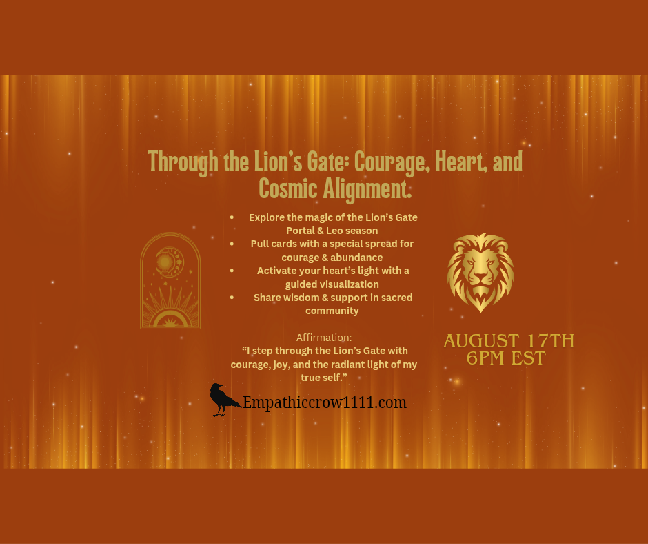 August monthly Metaphysical Meetup