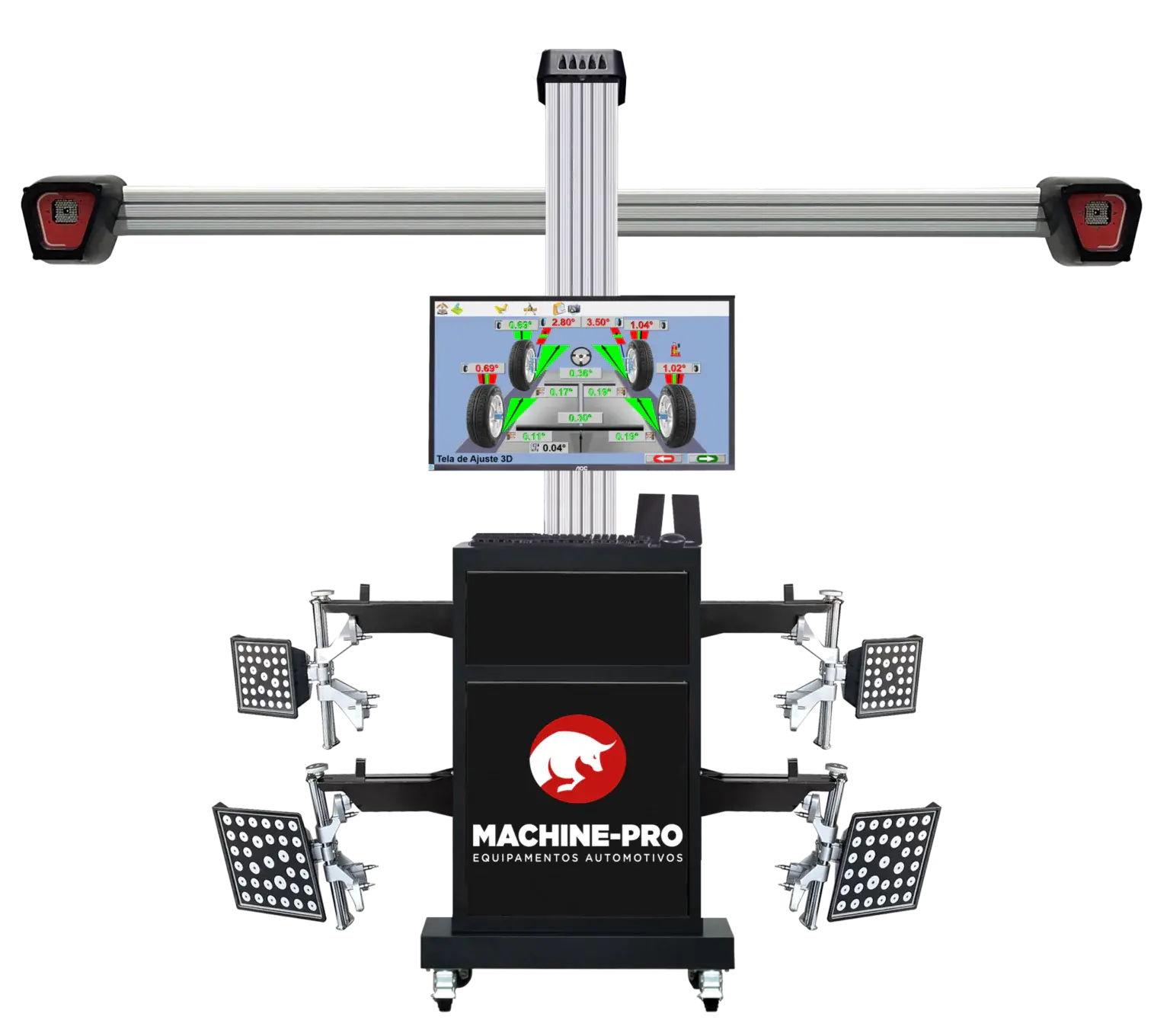 ALINHADOR DE DIREÇÃO TRIDIMENSIONAL 3D BULL-PERFORMANCE