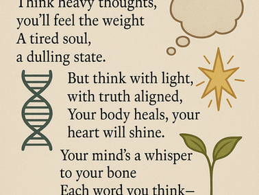 🧠Your Body Is Listening: The Science, Soul & Subtle Signals of Thought