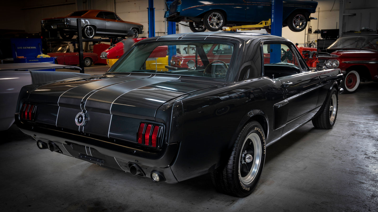 Fully restored 1965 Ford Mustang