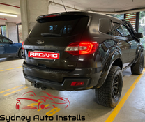 Ford Everest fitted with Redarc Tow-Pro Elite V3 brake controller