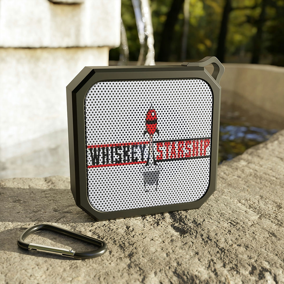 Thumbnail: Whiskey Starship Custom Printed Blackwater Outdoor Bluetooth Speaker