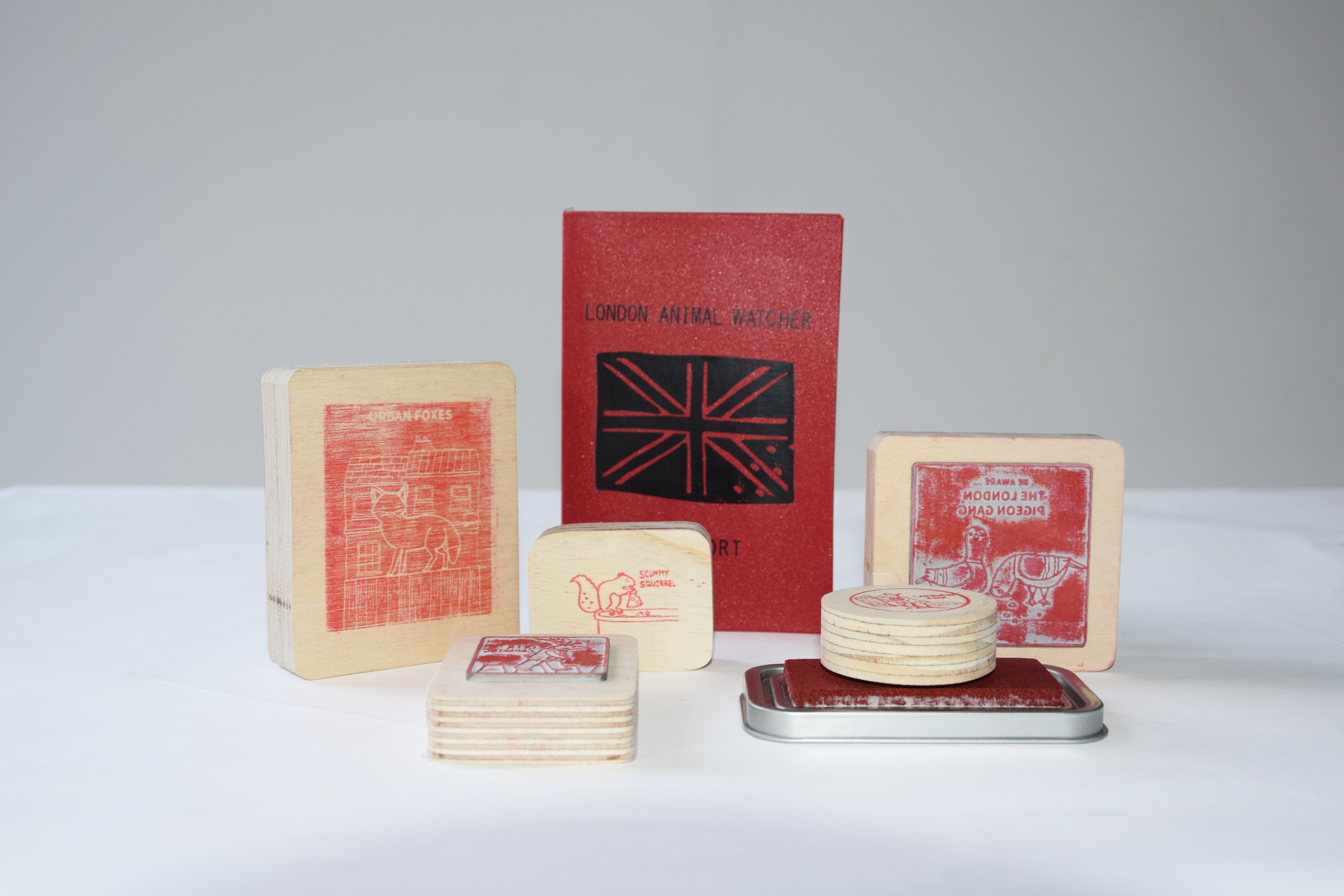 The London animal watcher stamp collection