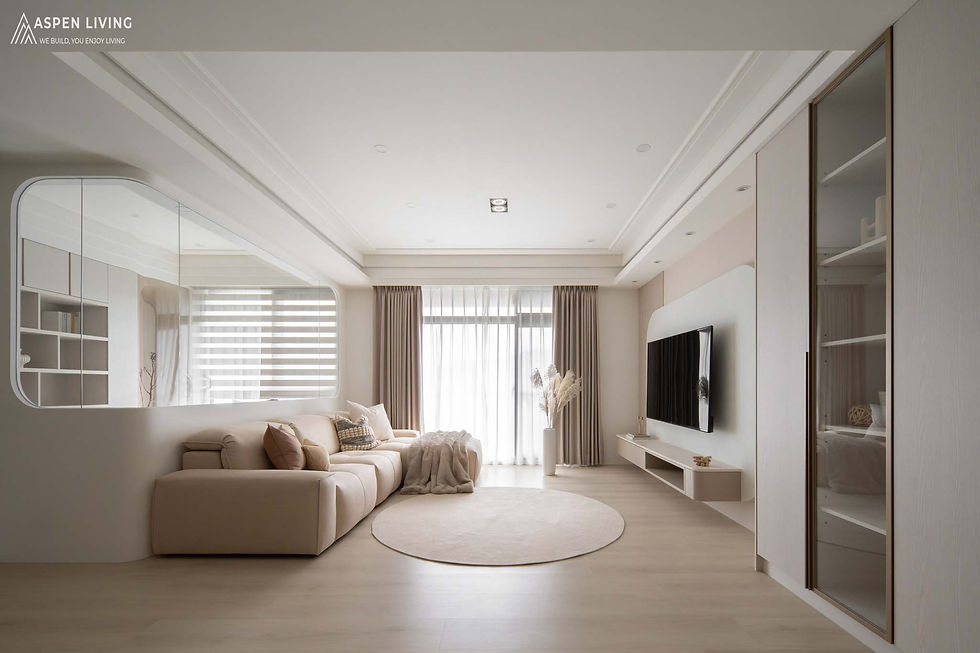 Thi công nội thất căn hộ chung cư theo phong cách Minimalism & Creamy
