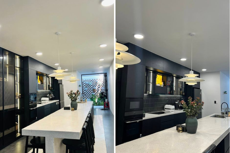 Tủ bếp + bàn đảo 7m nhà chị Yến Nhi