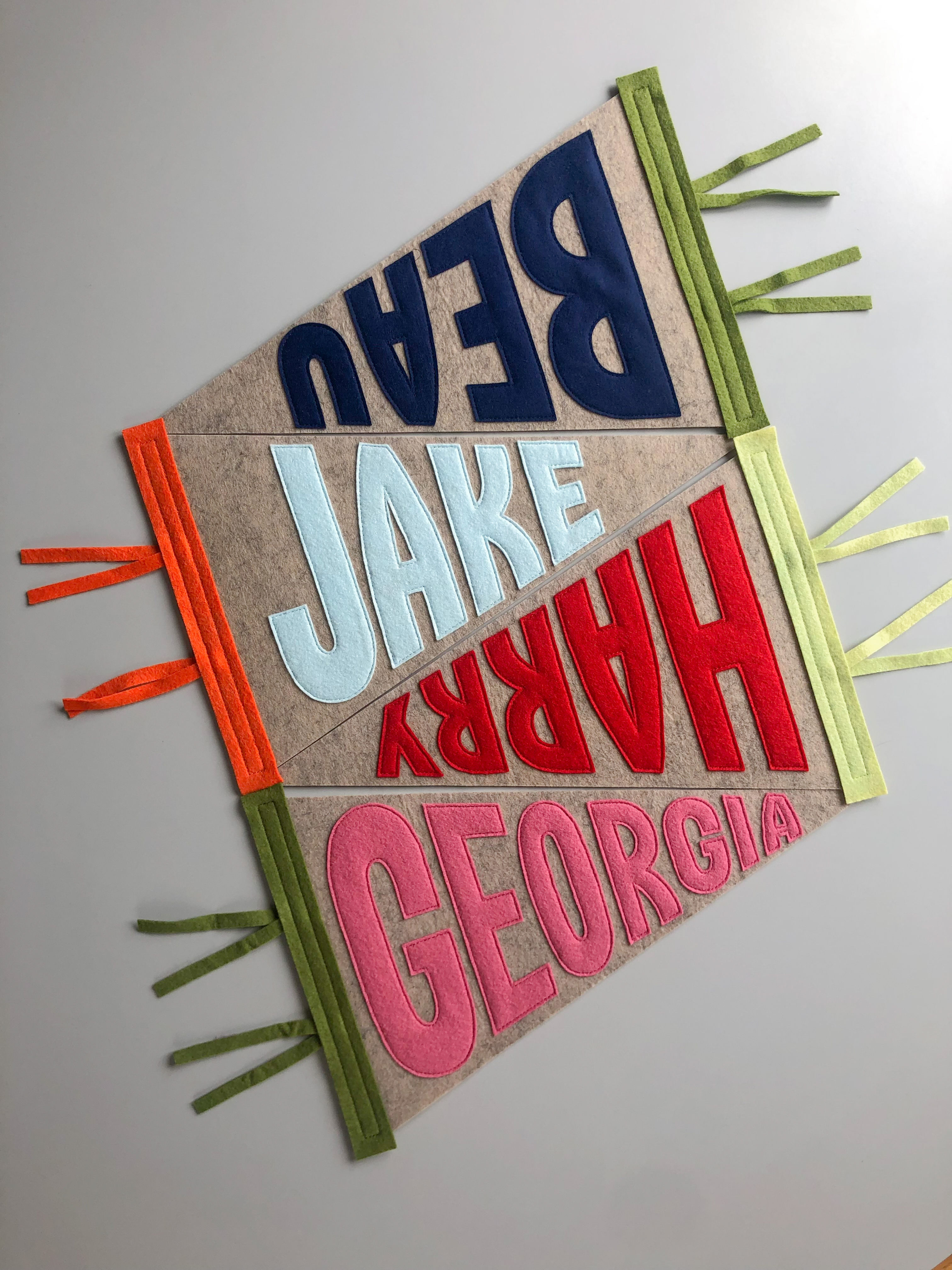 Custom Name Pennant - Firm
