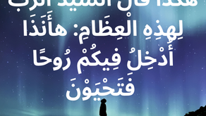 هكذَا قَالَ السَّيِّدُ الرَّبُّ لِهذِهِ الْعِظَامِ: هأَنَذَا أُدْخِلُ فِيكُمْ رُوحًا فَتَحْيَوْنَ. سفر حزقيال ٥:٣٥ 