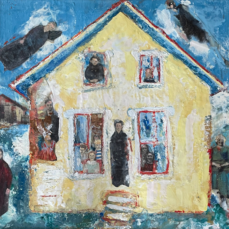 Spirit House collage