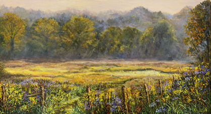 View of the fields from my studio in southwestern Ohio.