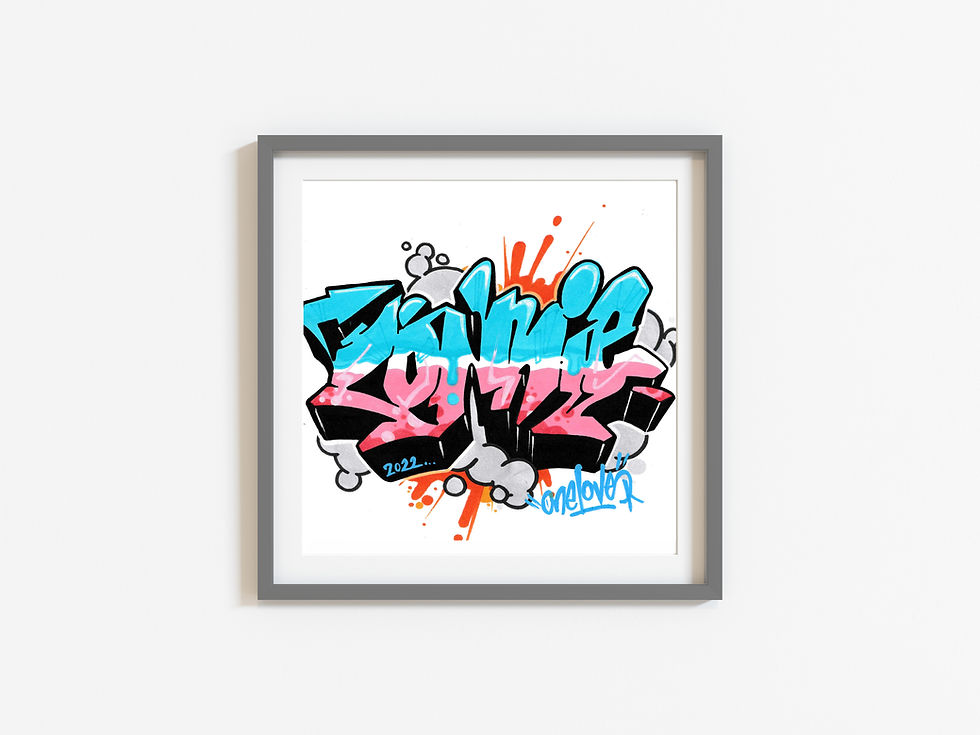 Thumbnail: Custom kids art piece.