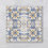 Thumbnail: Porto Patroon Blauw Geel Vloer/wandtegels
