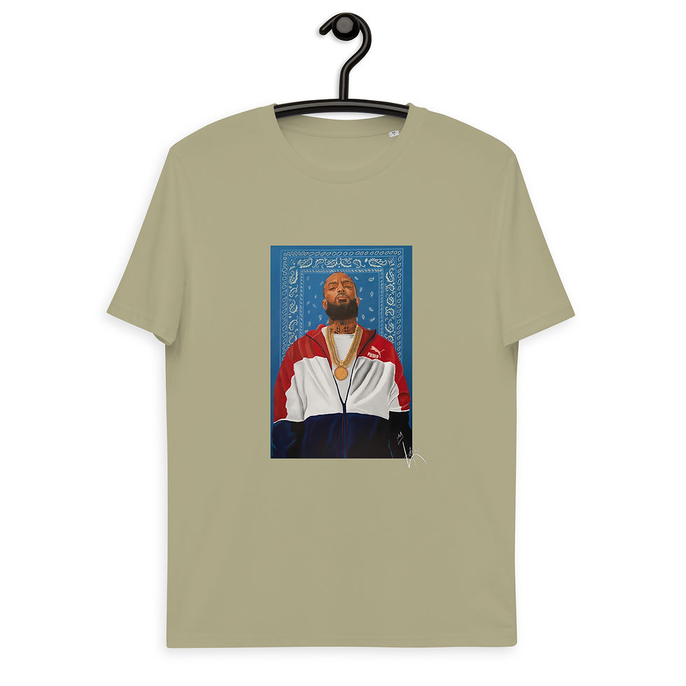 Thumbnail: Unisex organic cotton t-shirt Nipsey