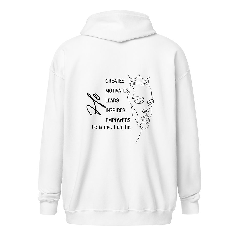 Thumbnail: Lohier Studio Zip Hoodie "For Him"