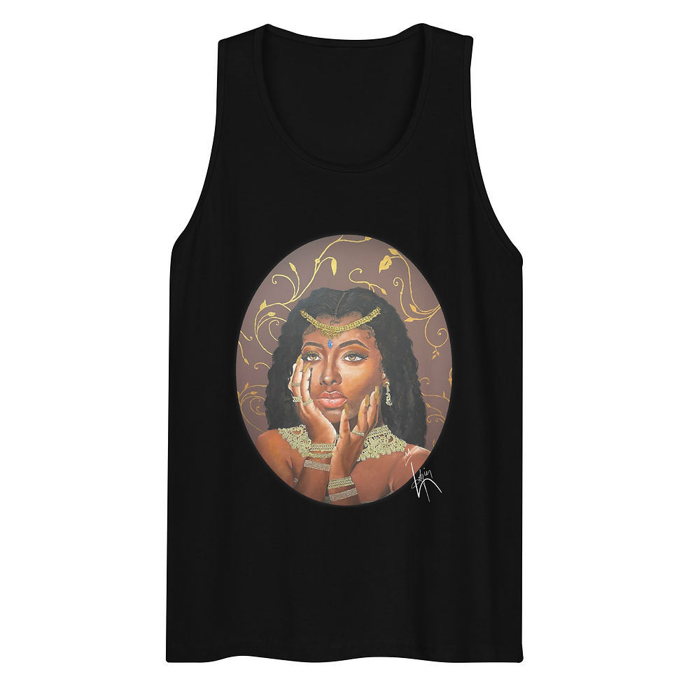 Thumbnail: Men’s premium tank top The Golden Enchantress