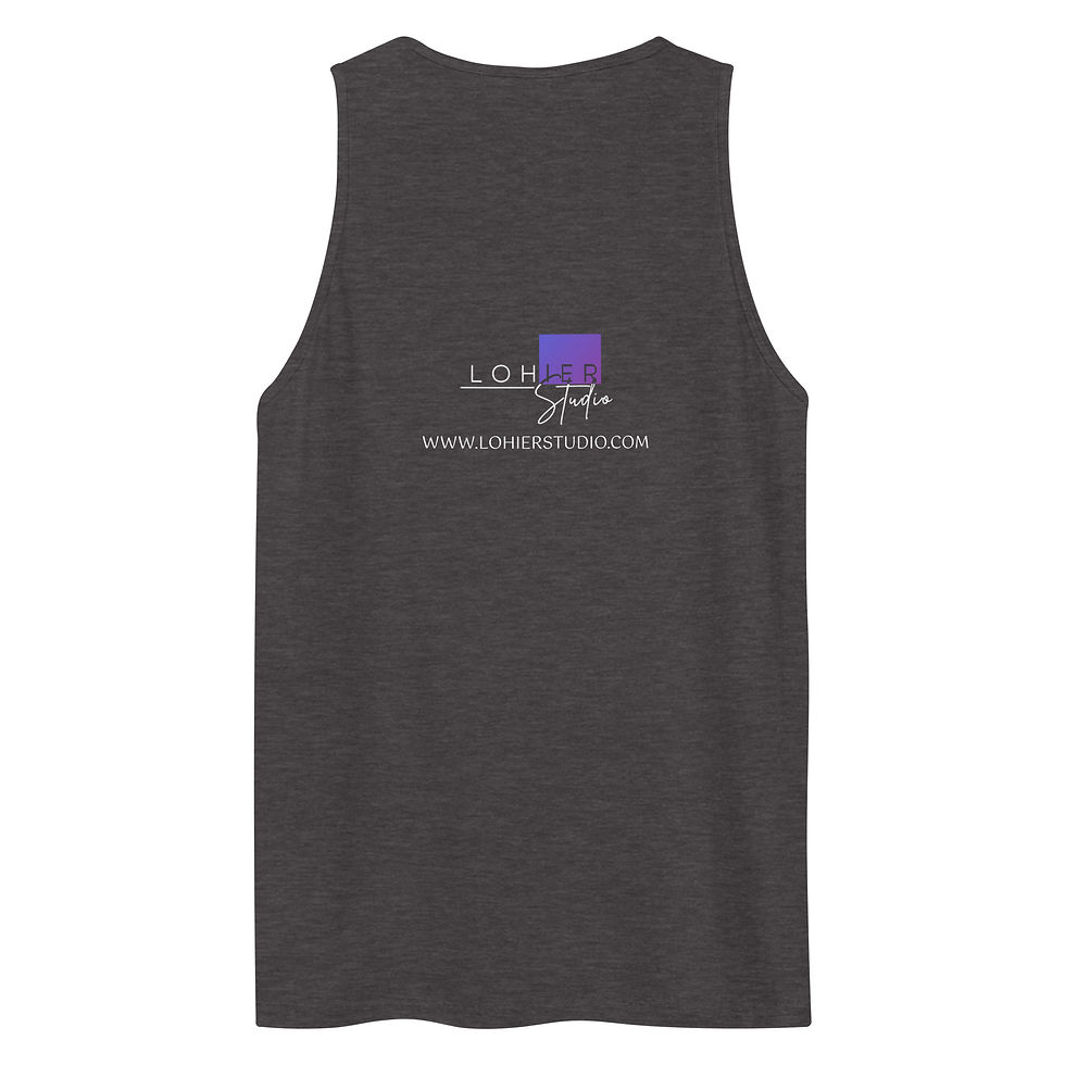 Thumbnail: Men’s premium tank top The Golden Enchantress