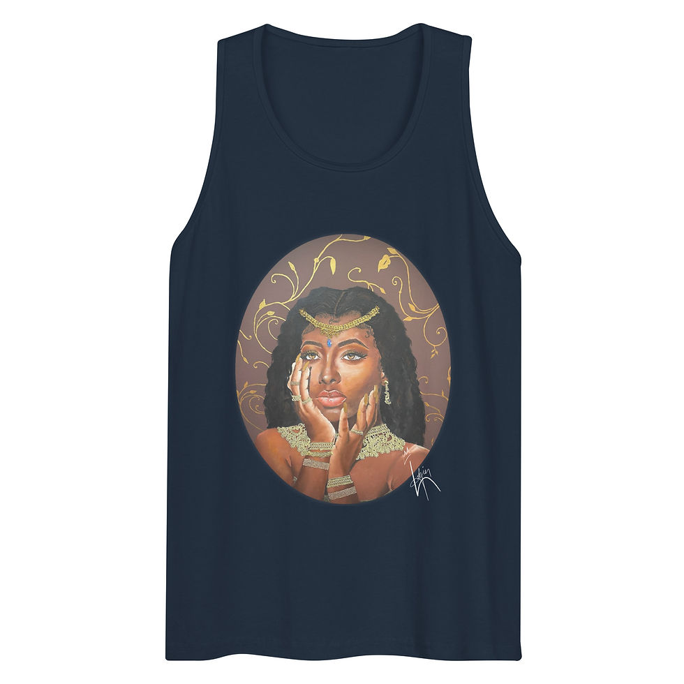 Thumbnail: Men’s premium tank top The Golden Enchantress
