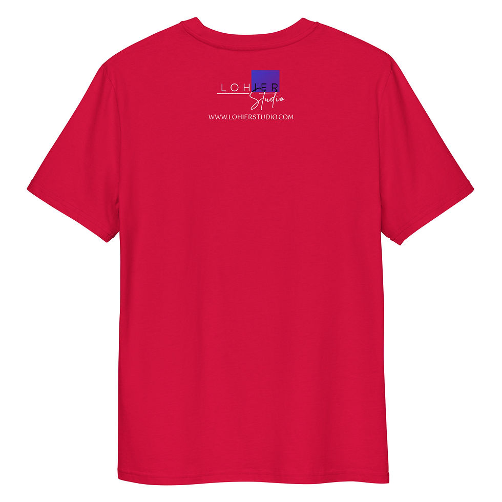Thumbnail: Unisex organic cotton t-shirt "The Royal Temptress"