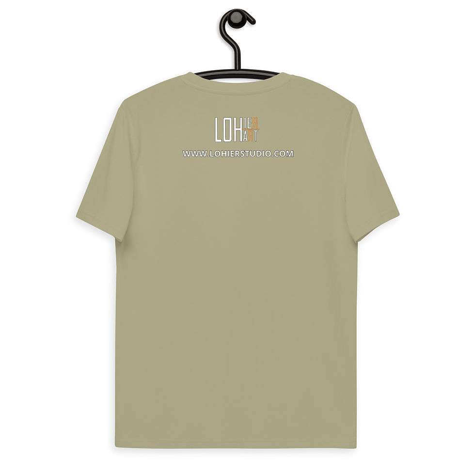 Thumbnail: Unisex organic cotton t-shirt "The Royal Temptress"