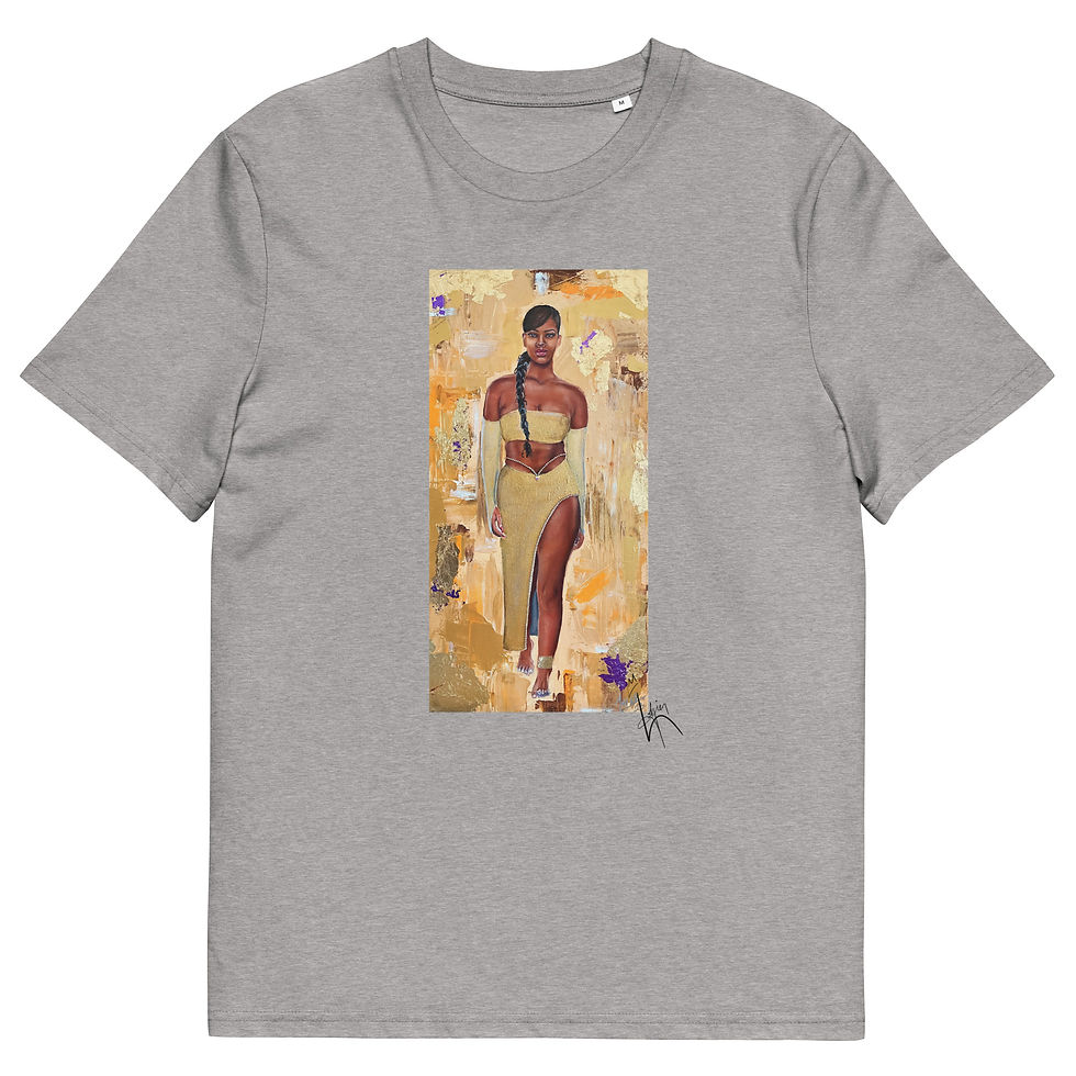 Thumbnail: Unisex organic cotton t-shirt Jamila
