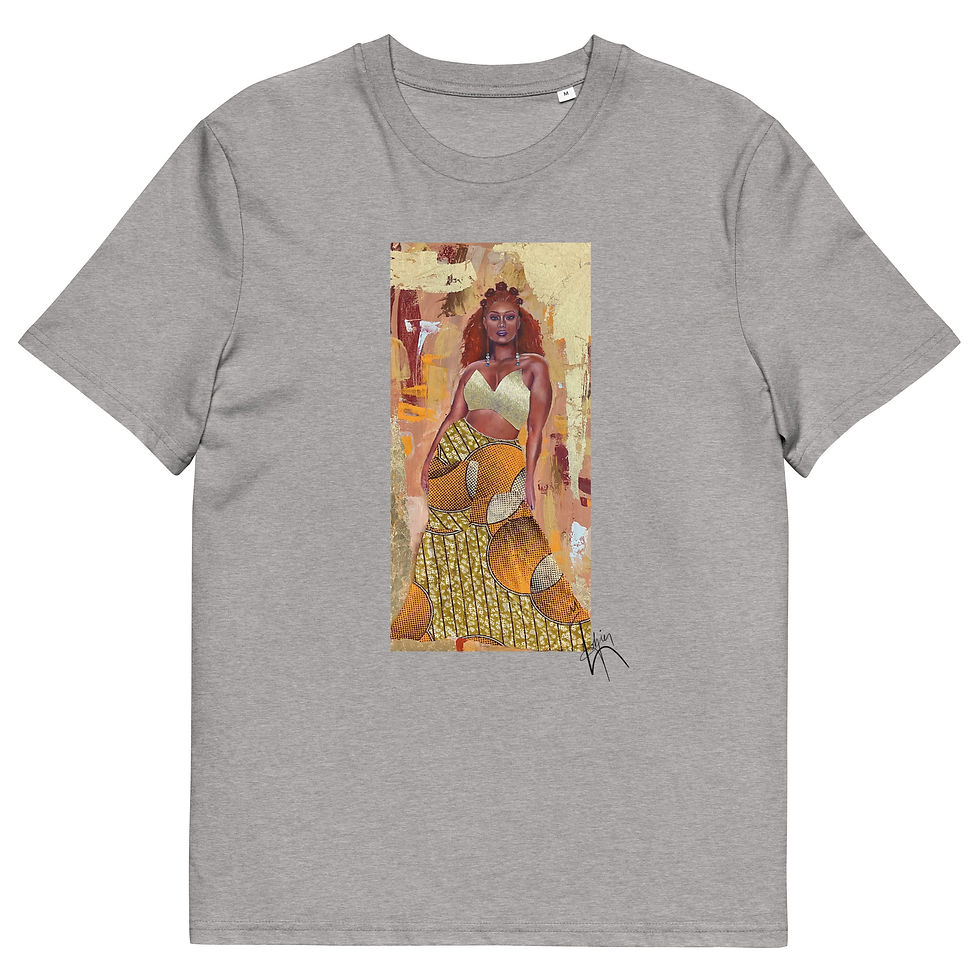 Thumbnail: Unisex organic cotton t-shirt Eshe