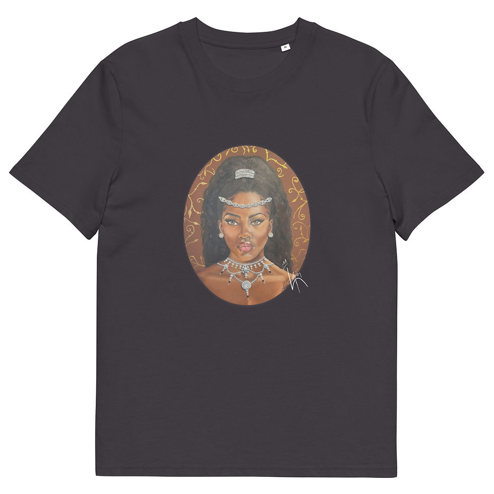 Thumbnail: Unisex organic cotton t-shirt Lady Grace