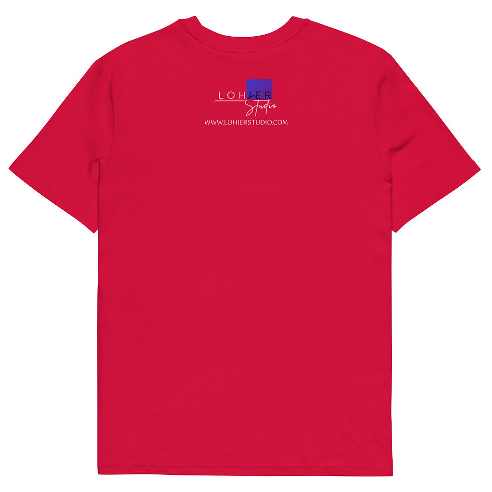 Thumbnail: Unisex organic cotton t-shirt The Royal Temptress