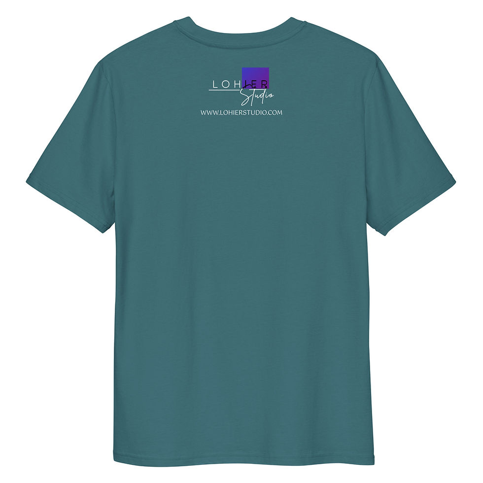 Thumbnail: Unisex organic cotton t-shirt "The Royal Temptress"