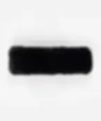 Gigi Pip Margot Faux Fur Headband in black.