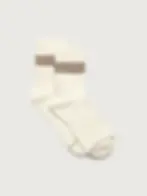 Kerry Plush Roll Top Sock Egret/Sandmarl.