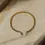 Thumbnail: 14K gold-filled La Mer bracelet features two chains that move with fluidity.
