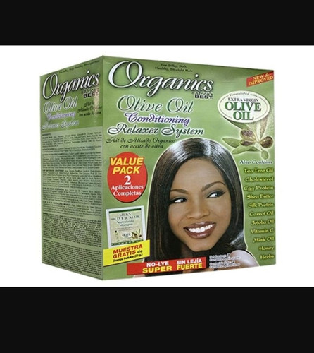 Olive Oil Crema Aliser Para El Cabello Alisadora Organics Crema