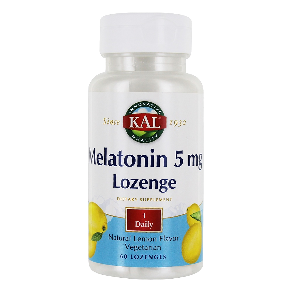 Miniature : Vente Suppléments Kal Mélatonine 5 mg, 60 caps